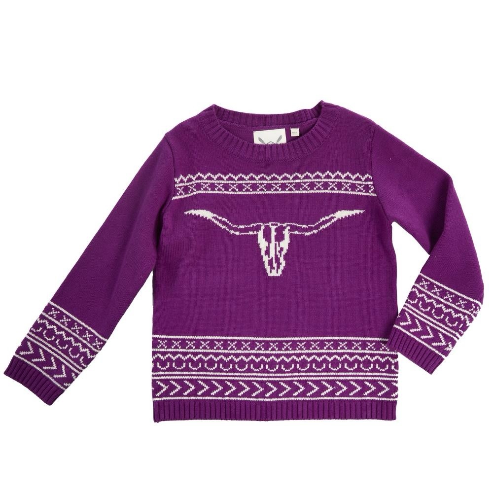 Cotton & Rye Longhorn Sweater Girls Sz XL/12 NWT